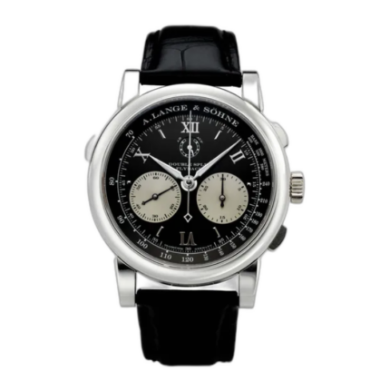 A. Lange & Söhne DOUBLE SPLIT rattrapante platinum black dial